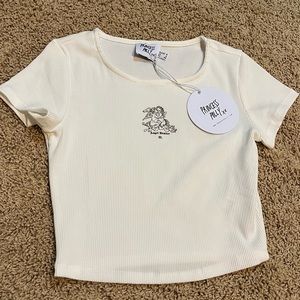 Princess Polly Angel Number 52 Baby Tee